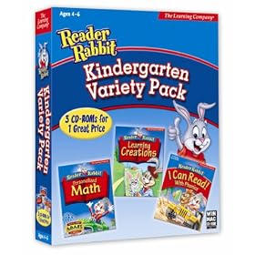 Reader Rabbit Kindergarten Variety Pack