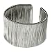 Wire Cuff Bracelet - Silver