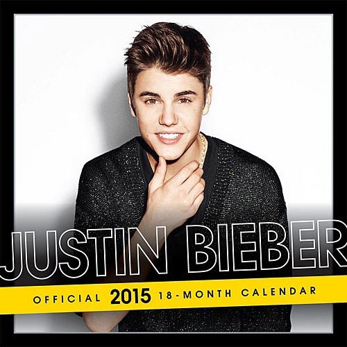 Justin Bieber 2015 Small Wall Calendar