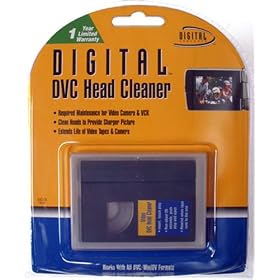 Mini DV head cleaning cassette