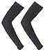 Wool Compression Arm Warmers - Compression Arm Sleeves, Cycling Arm Warmers, Compression Sleeves - Wool Sleeves (S/M, Grey)
