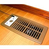 Suncourt HC500-B Flush Mount Heating and Air Conditioning Booster Fan,