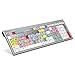Logickeyboard Designed for Adobe Photoshop CC - PC Slim Line Keyboard- Windows 7-10 Part:  LKBU-PHOTOCC-AJPU-US