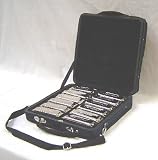 Merano CHB10-12ZC Blues Harmonicas Set with Carrying Case