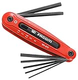 Facom 折りたたみ式六角レンチ7本組 86H.JE7B