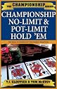 Championship No Limit & Pot Limit Hold 'Em (Championship Series)
