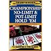 Championship No Limit & Pot Limit Hold 'Em (Championship Series)