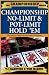 Championship No Limit & Pot Limit Hold 'Em (Championship Series)