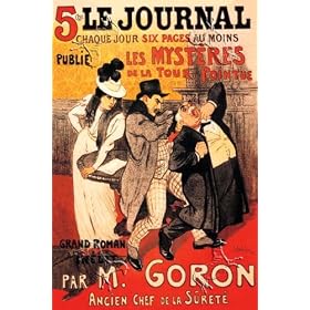 Canvas Print, Le Journal: Les Mysteres de la Tour Pointue - 24 x 36