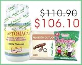 GASTRITIS   NEW NATURAL AND INTEGRAL TREATMENT  WITH ASTOMACAL; excellent natural antacid that neutralizes stomach acid, relieves gastritis in 1 months, helps heal wounds, and removes the Elicobapter pylori bacteria. YUCCA STARCH; relieves digestive disorders. MEDICINAL CLAY; detoxifying, healing and antibacterial. All in one.