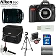 Nikon D90 DX 12.3MP Digital SLR (Body Only) + Sigma AF 18-200mm f/3.5-6.3 DC OS Zoom Lens + 16GB CF + Spare Nikon Battery + Gadget Bag + 3PC Filter Kit + Deluxe Photo Bundle Kit