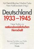 Produkt-Bild: Deutschland 1933 bis 1945 Neue Studien zur nationalsozialistischen Herrschaft