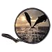 Classic 20 CD DVD Bluray Wallet Case of Dolphins Flying into Sunset