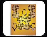 Mouse Pad with decorative, Japan, art, mat, painting, Asia, modern