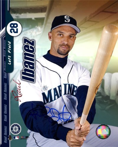 Raul Ibanez Autographed/Hand Signed 8x10 Photo