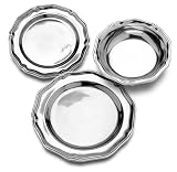 Wilton Armetale Queen Anne 3-Piece Dinnerware Set