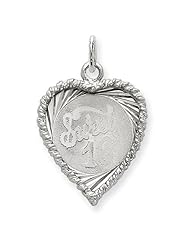 Sterling Silver Sweet Sixteen Disc Charm