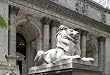 New York Public Library Lion - Unusual 16x20-inch Photographic Print by Carol M. Highsmith