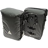 Axiom Typhoon Aero DLX 45 Pannier Set, Grey/Black