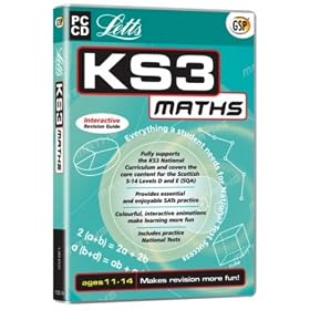 Letts KS3 Maths Interactive Revision Guide (Ages 11-14) (PC)