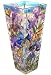 Vase with Irises and Butterflies from Amia Studios