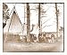 Civil War Photo (M): Brandy Station Va. Provost marshal clerks at Army of the Potomac headquarters