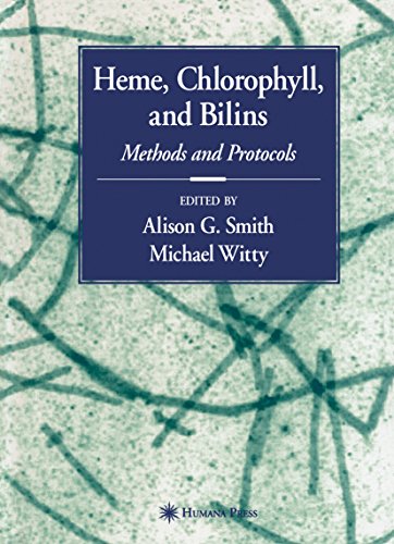 Heme, Chlorophyll, and Bilins: Methods and Protocols