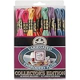 DMC F25PK36 Variegated Embroidery Floss, Assorted, 36-Pack