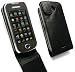 FLASH SUPERSTORE SAMSUNG I5801 GALAXY APOLLO PREMIUM PU LEATHER FLIP CASE/COVER/POUCH BLACK AND LCD SCREEN PROTECTOR