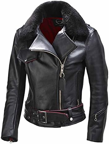 WOMEN'S ROCKER LEATHER JACKET Size Large