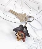 Pirate Skull Keychain Pack of 12