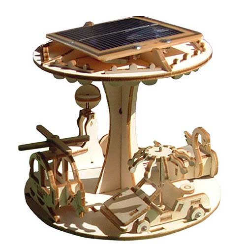 SolarCosa Solar-Holzbausatz Karussell