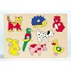 Goki HP007 - Puzzle animali