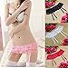 Women Lady Lace Garter Belt Stretch G-string Stocking Suspender 2 Layer