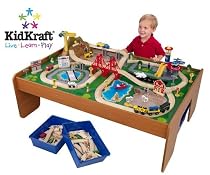 KidKraft Ride Around Train Set with Table