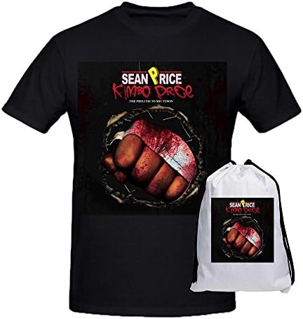 FGEXYZ Custom Sean Price kimbo prce Men T-shirt Cotton Round Collar Black