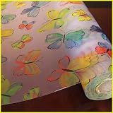 1ft Decorative Privacy Window Film Treatments Privacy Stained #017