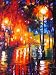 Original on Canvas giclee by Leonid Afremov - "HIDDEN MYSTERY" Hand Signed Painting