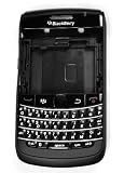 Solid Black Full Housing for BlackBerry Bold 9700 w/Trackball and Side buttons