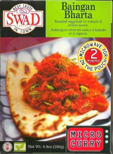 Swad Baingan Bharta Roasted Eggplant In Tomato  &  Onion Sauce (Case of 10)