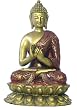 8" Buddha turning the wheel of the dharma