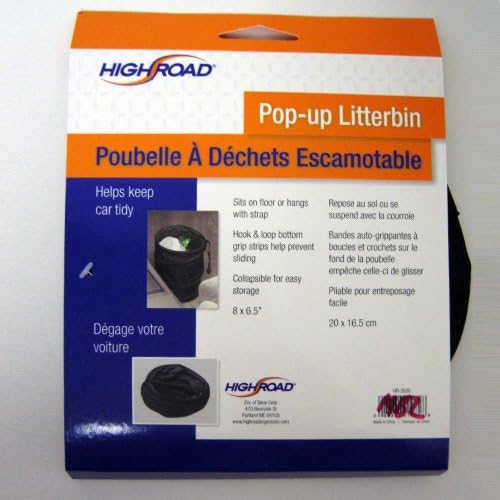 New Pop up Litterbin Car Auto Mini Trash Can Waste Bin Storage Container Office