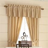 Croscill Cappuccino Pole Top Drapery and Tieback Set