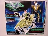 Voltron Third Dimension Hunk with Yellow Stealth Cycle 1999