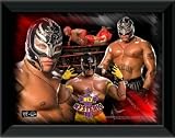OFFICIAL WWE Rey Mysterio Framed Desktop Montage Print