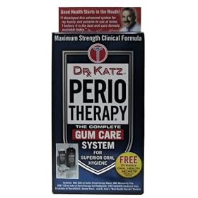 Click here to buy Dr. Katz Perio Therapy The Complete Gum Care System for Superior Oral Hygiene , 1 Kit by Dr. Harold Katz.