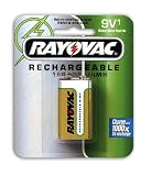 Rayovac Rechargeable NiMH Batteries  9V Size Carded 1 Pack