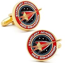 Star Trek Red Squadron Cufflinks