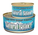 Natural Balance Canned Cat Food, Tuna and Shrimp Recipe, 24 x 6 Ounce Pack