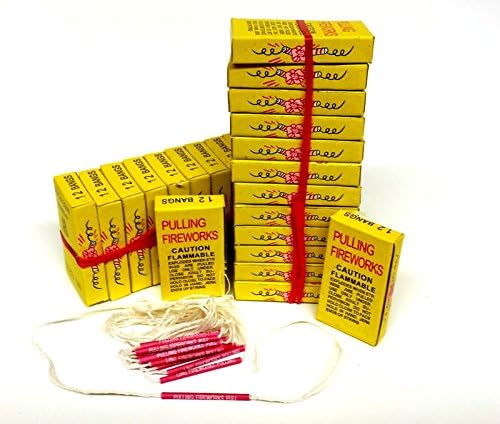 Pull String Trick Bang Booby Trap Alarm 288pcs